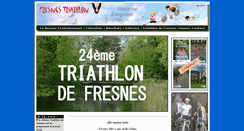 Desktop Screenshot of fresnestriathlon.com